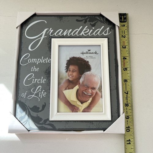 Hallmark Grandkids Complete The Circle Of Life Picture Frame 4x6 - Bild 2 von 4