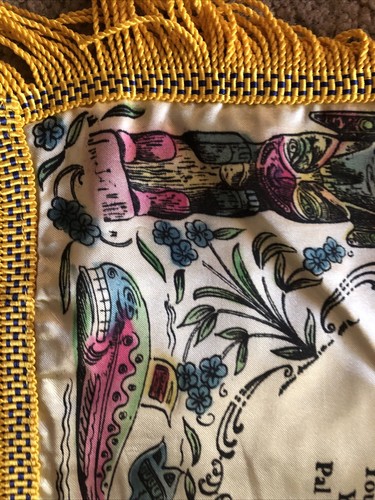 Vintage Souvenir Pillow Case - ALASKA "Sister" Clean - Picture 4 of 6