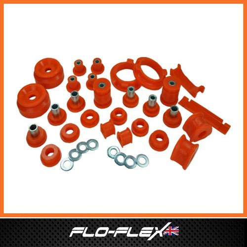 Ford Escort RS Turbo Suspension Bushes Series 2 Front & Rear Kit in Poly - Imagen 1 de 2