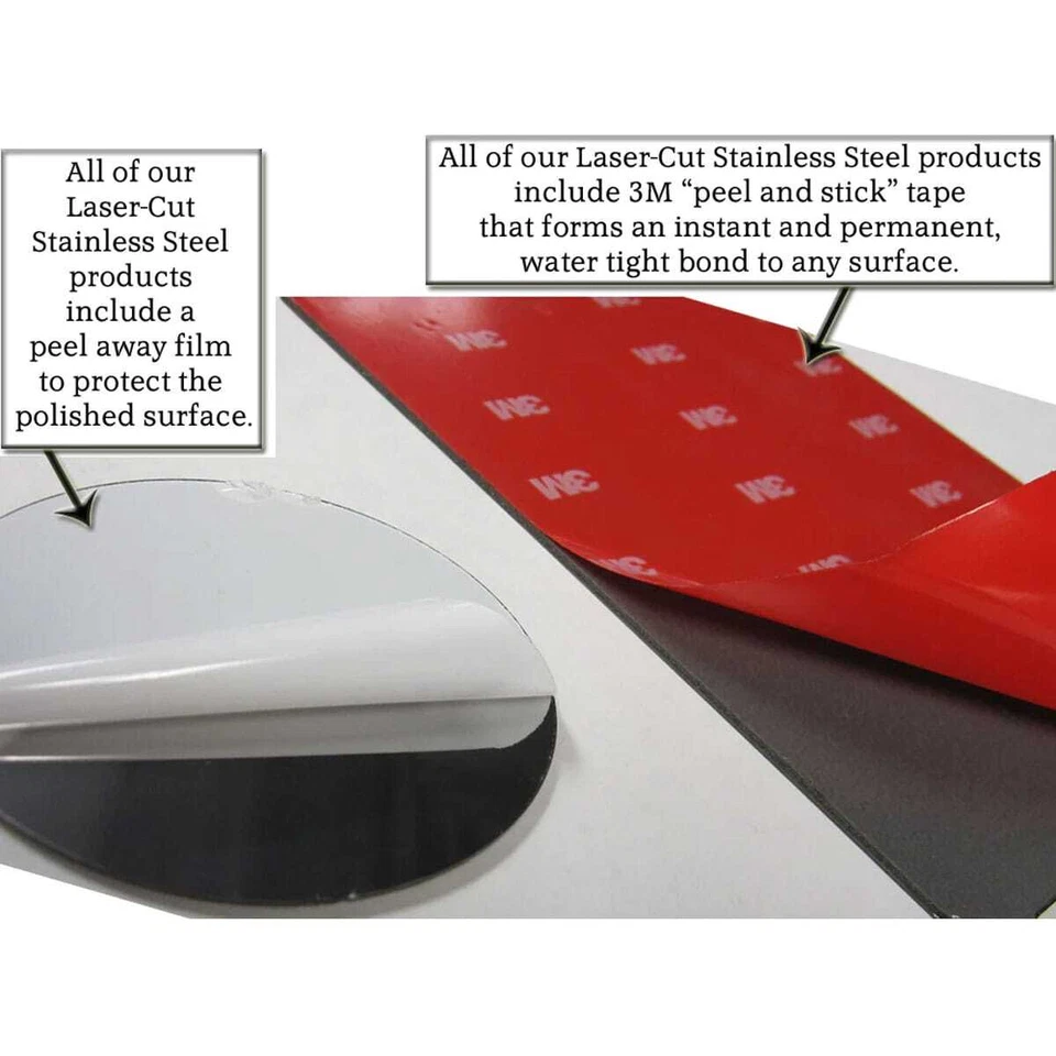 QAA 8-Piece Stainless Steel Door Handle Accent Trim Fits 1995-2000 Lexus LS400 - Image 3 of 3