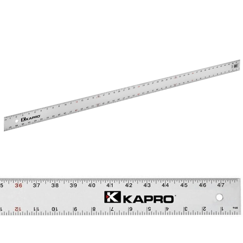 - 308 Straight Edge Ruler - ⅛” and 1/16” Increments - Contractor Grade - with We - Picture 7 of 12
