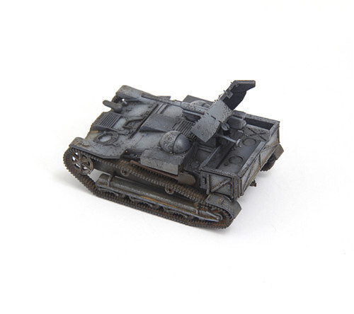 S-MODEL German UE suministra tractor tanqueta con cañón de 37 mm 1/72 ABS Preconstruido - Imagen 2 de 8