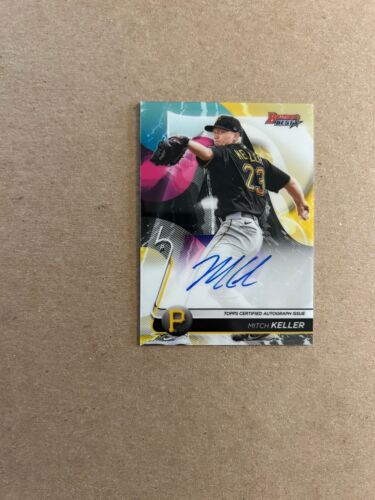 Mitch Keller 2020 Bowman Best - Topps Certified Autograph - 5 card lot