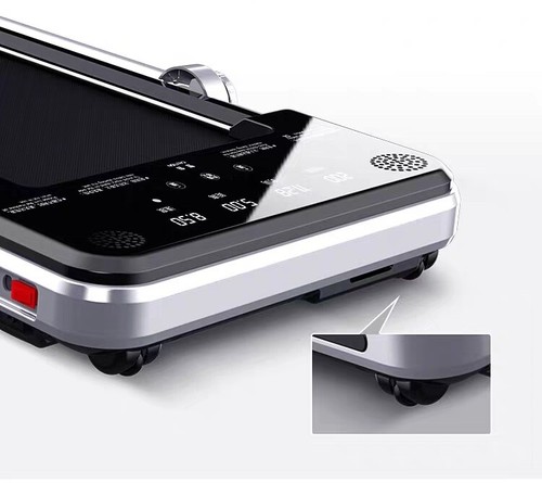 Cinta de correr Fit-Force 2000W Velocidad 9 Kmph Bluetooth Almacenaje fácil - Imagen 10 de 12