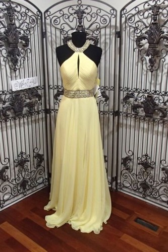 VESTIDO FORMAL DE DAMA DE HONOR SR649 MORI LEE 98112 TALLA 5/6 AMARILLO $449 - Imagen 7 de 11
