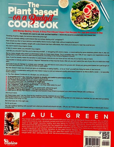 The Plant Based On A Budget Cookbook: 200 Money Saving, Simple... by Green, Paul - Bild 2 von 2