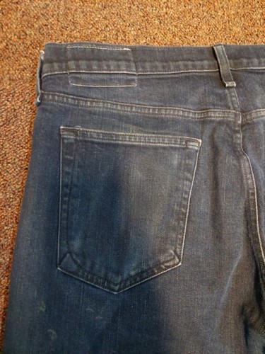 Rag & Bone Men's Denim Jeans FIT 2 SLIM Dark Wash Size 32x33 Button Fly - Picture 8 of 9