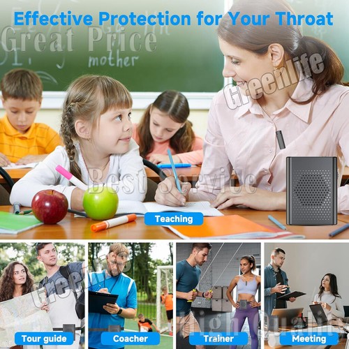 Wireless Voice Amplifier with Lavalier Lapel Microphone for Teachers,Speakers - Picture 11 of 15