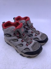 Merrell Big Kids MK265701 Waterproof Hiking Boot Gray Size 4M