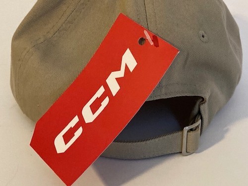 Gorra de hockey ajustable CCM bronceada para adultos NUEVA CON ETIQUETAS - Imagen 3 de 5