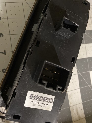 2006-2010 Jeep Grand Cherokee Driver Master Window Switch Control OEM *260 - Picture 3 of 4