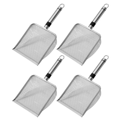 4X Garden Sieve Shovel Riddle For Soil Sifter Garden Compost Gravel StoneMesh