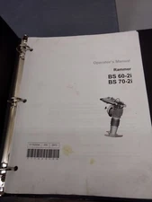WACKER Rammer Operator Manual  BS60 2I  , BS70 2I