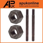 2x Cylinder Head Stud & Nut 7/16 UNF UNC for Ferguson TEA TED TE20 TEA20 TED20