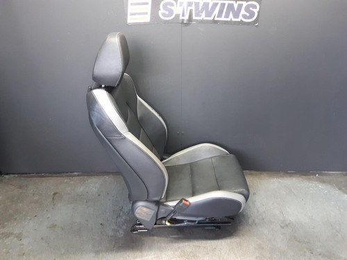 HYUNDAI VELOSTER FRONT SEAT LH FRONT, FS, LEATHER, BLACK, TURBO, 07/12-02/18 12 - Picture 4 of 4