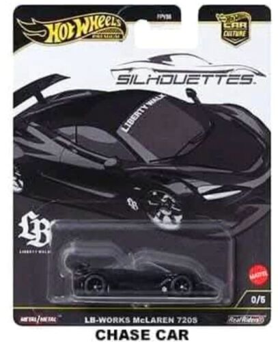 HOT WHEELS 2025 CAR CULTURE sagome LB-WORKS 720S McLAREN CHASE auto nuova - Foto 4 di 4