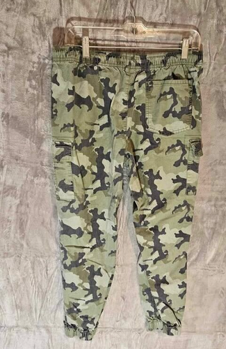 Arizona Jean Co.  Camouflage Camo Cargo Jogger Pants   Boys 20 Husky Drawstring - Picture 6 of 9