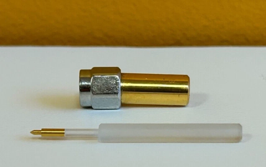 Microondas Maury 8048B 3,5 mm (M) circuito abierto + conductor central 8048C2. ¡Probado!