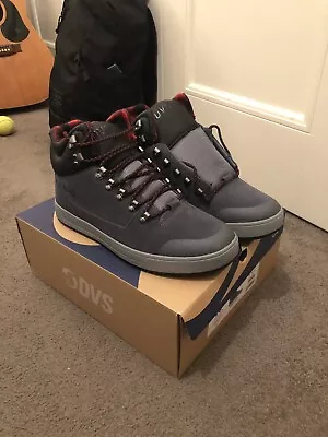 DVS Skateboard Shoes Vanguard Boot Black//Suede Ettala