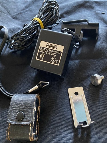 Eumig Sound 30XL 8mm Super 8 movie camera with bag, boom microphone, accessories - Picture 3 of 9