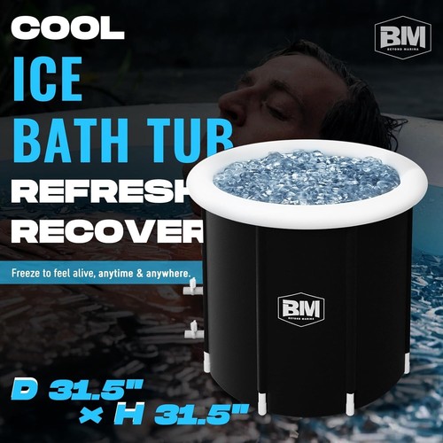 BEYOND MARINA Ice Bath Tub Cold Plunge - 2 Valves, XL Ice Plunge Tub for Athlete - Picture 4 of 5