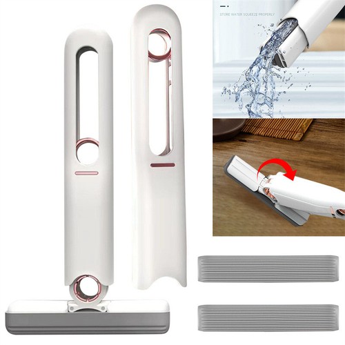 2/1X Hand-washing Lazy Sponge Mop Home Mini Desktop Bathroom Glass Cleaning Mo - Bild 1 von 22