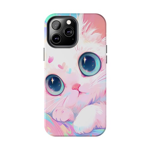 Pastel Cat Tough Phone Cases Shock Proof Cover for iPhone 15 14 Samsung Galaxy - Picture 45 of 115