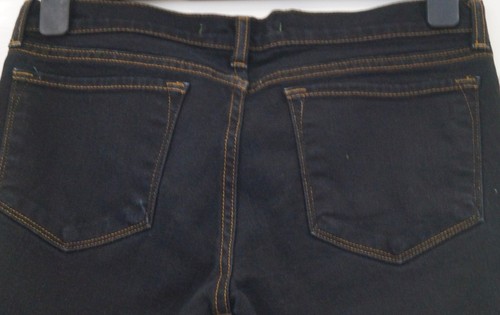 J BRAND Midnight Blue Black Cotton Stretch 912 BLK Cut 124 Slim Fit Jeans Pants  - Picture 5 of 7