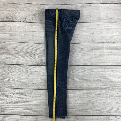 Seven 7 bestickte Skinny Jeans Damen Größe 31 Jeanshose / Hose - Stretch - Bild 9 von 12