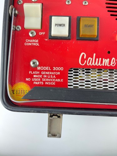 Calumet Model 3000 Flash Generator w/ Model 3002 1200 Joule Capacitor Bank - Picture 4 of 8