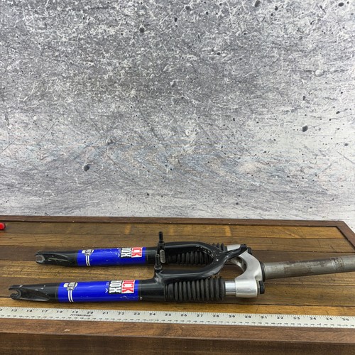 Vintage Rock Shox Indy C Fork 1 1/8 Threadless 26 in Blue 7" 26" ATB 90s MTB - Picture 9 of 15