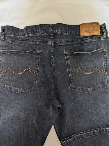 Men's Urban Star Slim Fit Straight Leg Stretch Jeans Tag Size 36x30 Meas 37x29.5 - 第 7/10 張圖片