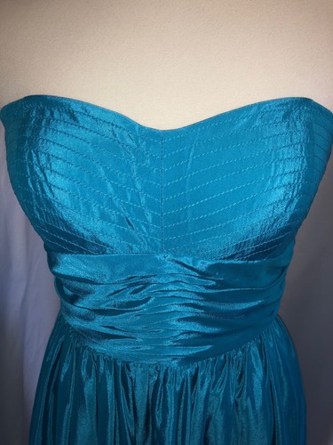 New Jessica Simpson Women's Sweetheart Neckline Cocktail Dress Size 8 Blue D3 - Picture 2 of 8