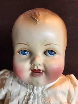 Vintage Raynal Rhodoid (Celluloid Type) Baby Doll France 17
