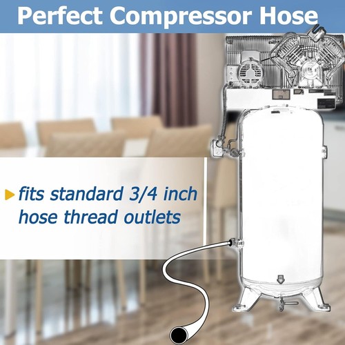 3 Feet Compressor Jumper Hose, 3/4 NPT Air Hose for Compressed Air Piping Sys... - Picture 3 of 5
