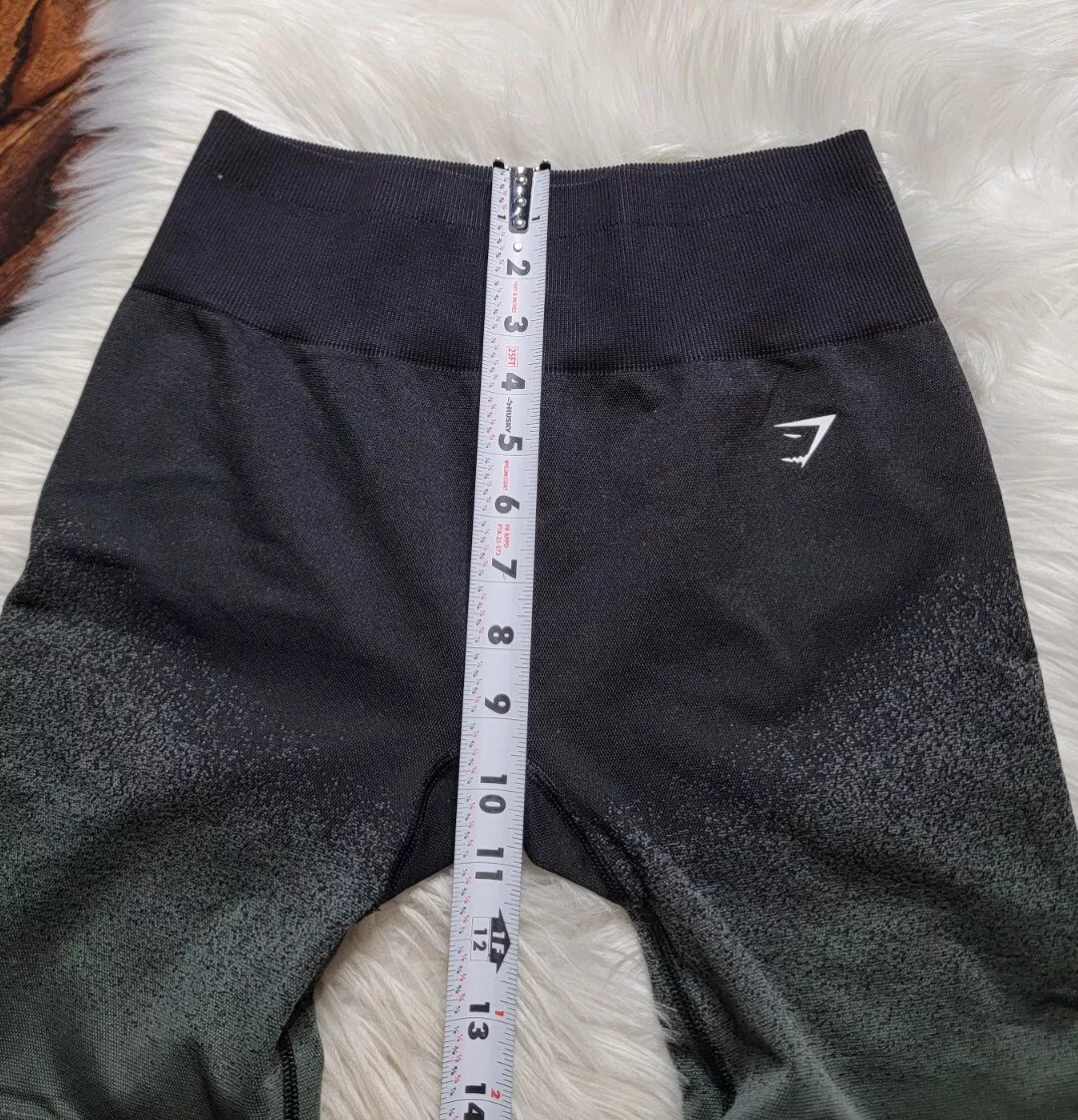 gymshark adapt seamless green ombre shorts