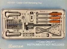 AESCULAP  Orga-Tray MD433 SterilizationTray for ACF Graft Harvesting Inst.