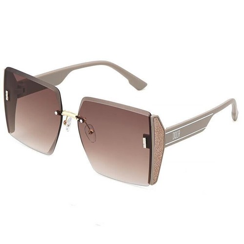 Large Frame Cut Edge Sunglasses Fashion Square Rimless Personality Glasses Decor - Picture 7 of 24