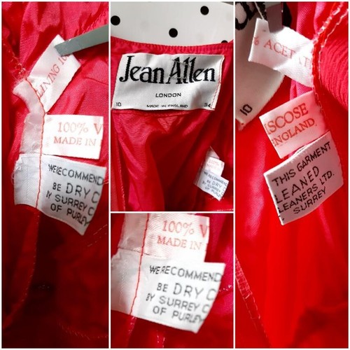 Vintage 50s-70s JEAN ALLEN Maxi Pink Chiffon Dress+Cape with Hood Siz Small 10UK - Picture 20 of 22