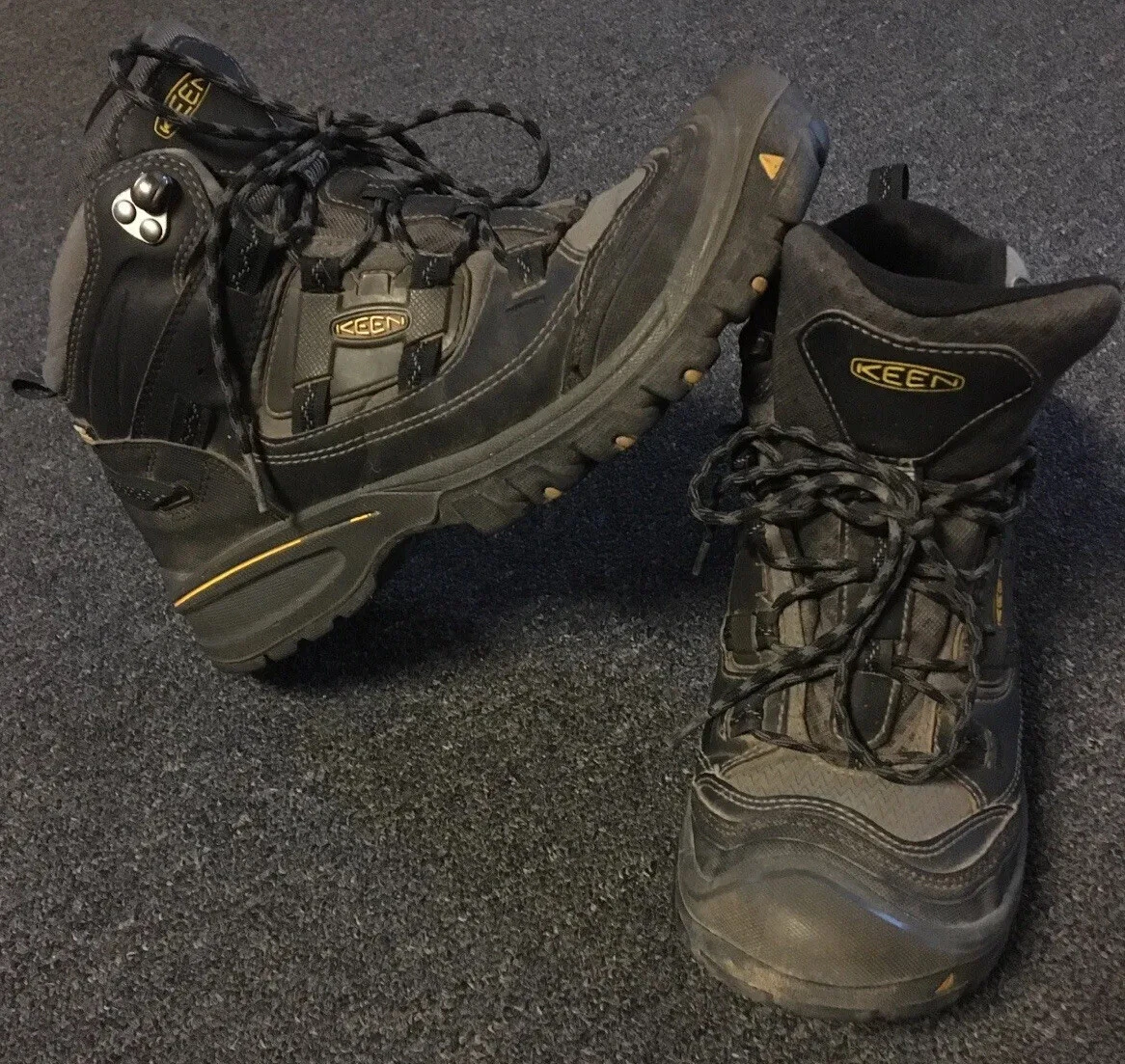 Keen Dry Mens Waterproof Boots 9 Hiking Shoes Climbing Trail Outdoor