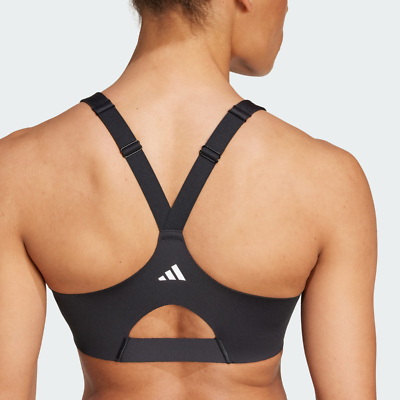 adidas TLRD Impact Luxe High Support Zip Bra Black IT2403 Japan