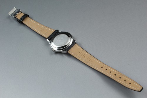 【 MINT 】 GUCCI 5500L Date Roman Silver Dial 27mm Quartz Women's Wrist Watch - Picture 12 of 12