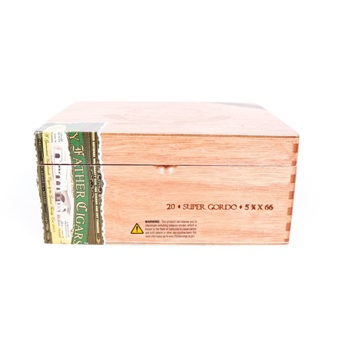 Jaime Garcia Super Gordo Reserva Especial Wood Cigar Box 8" x 6.5" x 3.5" A151 - Picture 4 of 10