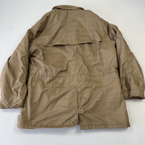 Barbour Women's Jacket Zip Hooded Glen Plaid Quilt Lined Outdoor Brown Sz 12 - Picture 23 of 24