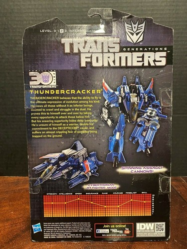 NEW Hasbro Transformers Generations-IDW-Decepticon Thundercracker- Seekers Comic - Picture 4 of 4