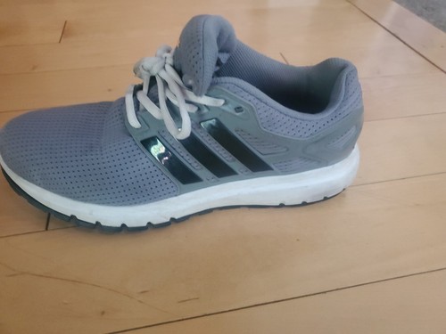 Adidas Cloudfoam Women Size 8 Running Shoes PGS 789005 Sneakers Gray Black - Picture 8 of 12