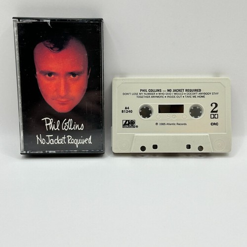 Phil Collins - No Jacket Required - Cassette - Atlantic Records - Imagen 4 de 4