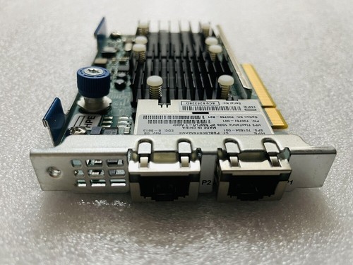 NEW 701534-001 HP 533FLR-T PCIe2.0x8 10GbE RJ-45 NIC Dual Port Network Adapter - Picture 4 of 4