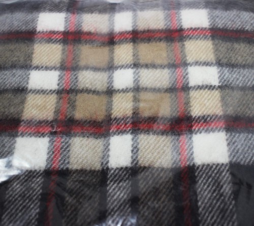 Faribault Faribo Glengary Comfort Casuals Plaid Acrylic 50 x 60 Stadium Blanket - Picture 3 of 6
