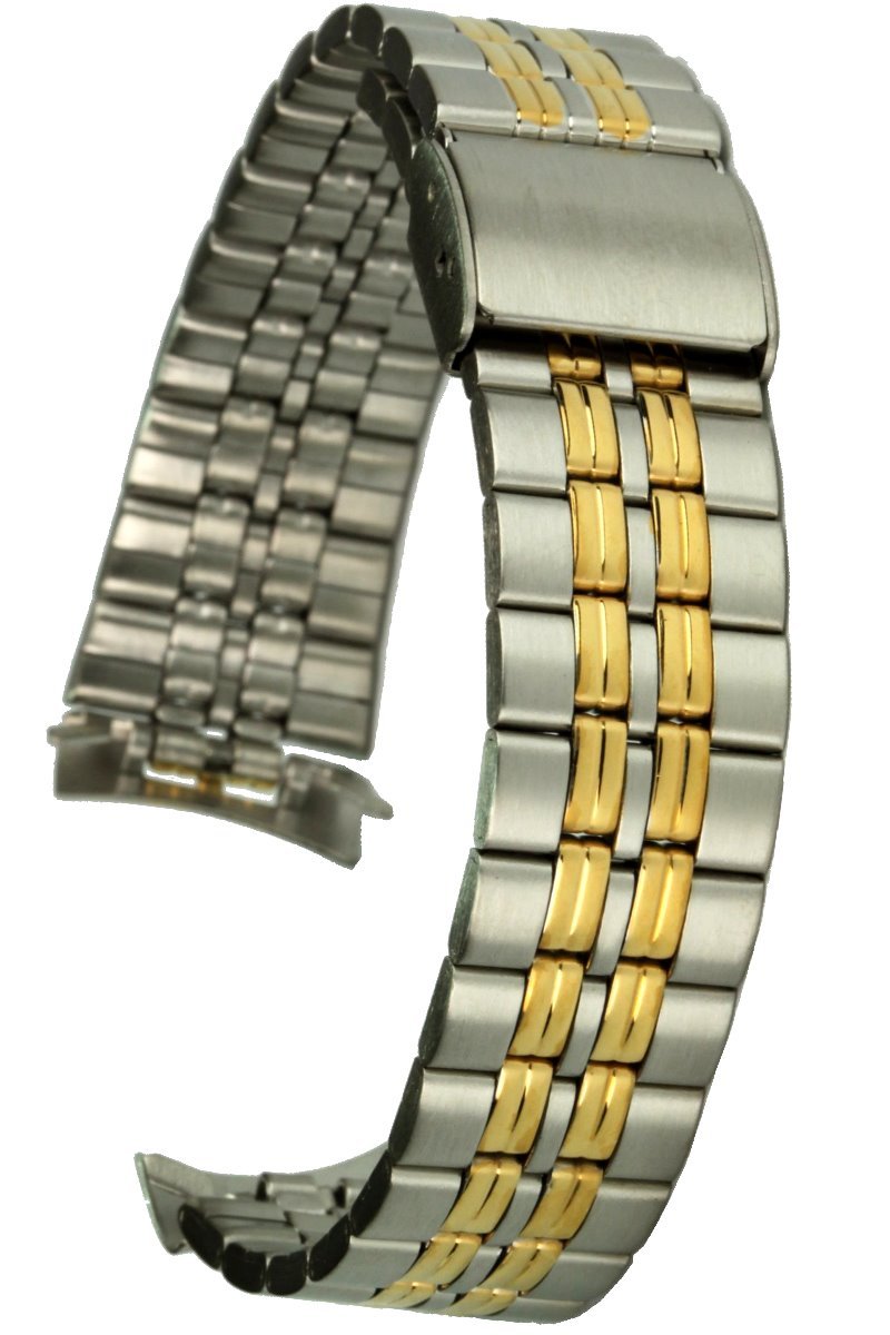 Cinturini orologi acciaio best sale bicolore